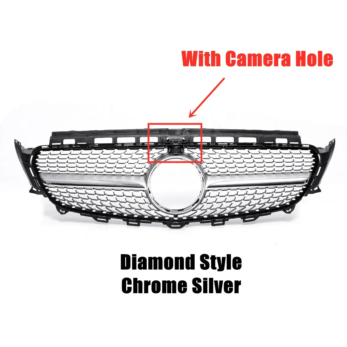 Came en argent diamant