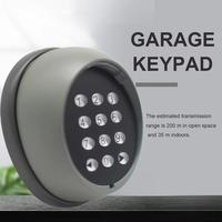 Clavier à code roulant 433 MHz 2 canaux pour opérateur de portail battant, clavier numérique sans fil pour accès à portail coulissant, télécommande d'ouverture