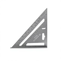 Équerre à poutre en aluminium de 175 mm, équerre rapide multifonctionnelle, échelle gravée au laser de haute précision pour le travail du bois et la toiture