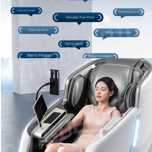 Ningdecrius 2025 nhà máy thiết kế mới 4D không trọng lực massage với ai điều khiển bằng giọng nói điện Shiatsu thoải mái ghế massage - Product Image 5