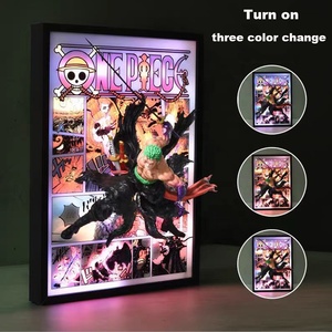 3D un pezzo Luffy Zoro stereografico Anime figura di Design creativo dipinto miglior regalo per ragazzo e ragazza - Product Image 4