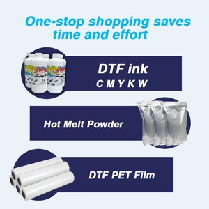 Jetpal 60mm DTF <span class=keywords><strong>Impresora</strong></span> plana Imprimante Textile camiseta 24 pulgadas I3200 DTF <span class=keywords><strong>Impresora</strong></span> Máquina de agitación de polvo - Product Image 3