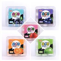 Collations Asiatiques : Bonbons Moelleux au Goût Mangue et Noix de Coco, Petits Cubes de Sucre, Bonbons Moelleux aux Fruits pour Mariages, Collations Décontractées, Vente en Gros