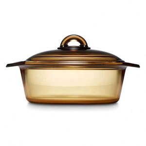 Manufacturer Stock 2.5 L Big <b>Pot</b> Two Ears Oven Stew Kitchen Accessories Cookware <b>Soup</b> Cooking <b>Pot</b> Dish Glass Casseroles - Product Image 1