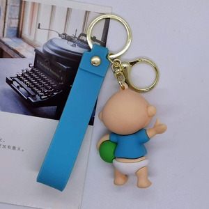 Llavero Creativo de Dibujos Animados, Soldadito Travieso, Estilo Moderno y <span class=keywords><strong>Primitivo</strong></span>, Colgante para Bolso o Coche, Venta al por Mayor - Product Image 6