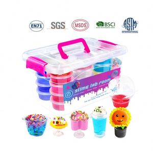 Hot Sale Educational Kit <b>Slime</b> Making Kit Crystal Clear 16 Colors DIY <b>Slime</b> Kit - Product Image 6