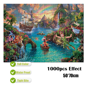 Fabricant de puzzles personnalisés 1000 pièces Puzzle en papier personnalisé  DIY pour adultes Style dessin animé  Puzzle à imprimer avec image - Product Image 2