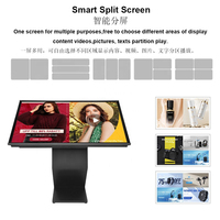 Kiosco Interactivo Táctil 2K con Pantalla Digital de Información, Terminal Inteligente de Orientación, Pantalla Táctil de Autoservicio para Espacios Públicos