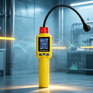 Détecteur de fuite de réfrigérant haute précision DUOTESI certifié CE, à réponse rapide, portable, pour l'entretien des systèmes de climatisation centralisée et des conduites - Product Image 1