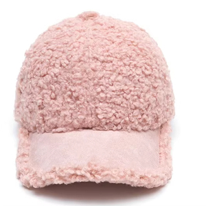 Nuovo Cappello Invernale da Baseball in Lana d'Agnello per Donna, Design Minimalista per l'Inverno Freddo - Product Image 3