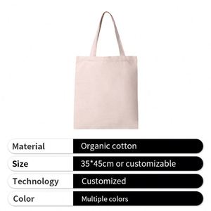 Sac fourre-tout 2026 en coton biologique réutilisable et pliable avec poignées, idéal pour les courses et personnalisable avec logo, pour l'extérieur - Product Image 3