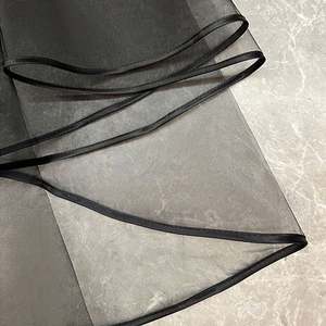 सरल लघु ट्यूल डबल लेयर शादी दुल्हन घूंघट महिलाओं के लिए काले बैचलरेट पार्टी घूंघट - Product Image 3