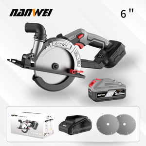 High Quality Industrial Grade 21V Brushless Lithium Battery Powered Mini <strong>Circular</strong> <strong>Saw</strong> for Wood Cutting - Product Image 3