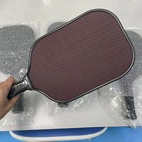 Paleta de Pickleball de Alta Gama, Fabricada con Tela de Kevlar Ligera, 40 Orificios, Grosor de 14/16 mm, Alto Grano, Efecto de Rotación, Servicio Termoformado DDP, Fricción