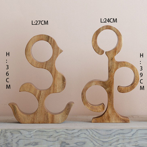 Casier à vin en bois massif personnalisable Design de personnalité créative pour décoration de table pour les occasions de fête Carton emballé en usine - Product Image 6