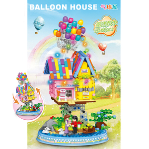 Nouveaux jouets <span class=keywords><strong>2023</strong></span> ballon maison legos mini figurines boîte à musique blocs de construction en plastique jouets ensemble éducatif enfants filles cadeau pour les enfants - Product Image 4