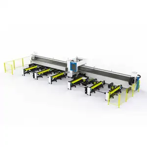 MKLASER Fully Automatic 3 Chucks 3D Bevel Professional Tube Fiber Laser Cutting Machine