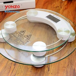 बाथरूम पैमाने 180kg व्यक्तिगत वजन तराजू स्वास्थ्य और कल्याण डिजिटल टेम्पर्ड ग्लास वजन कंप्यूटिंग पैमाने सूखी बैटरी OEM - Product Image 4