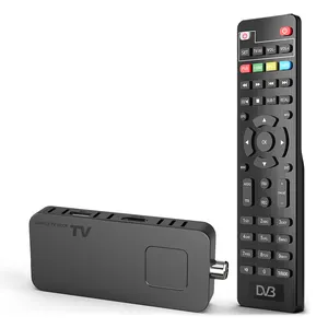 2024 Novo modelo 1080P DVB T2 H265 TV Stick 10bit USB TV Stick DVB T2 Receptor DVB T2 Dongle mini stick