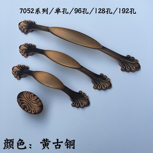 French Style Drawer Handles Zinc Alloy Bar Shape Durable Cabinet Hardware - Product Image 5