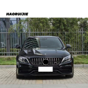 Kit de conversion AMG pour <span class=keywords><strong>Mercedes</strong></span>-Benz <span class=keywords><strong>Classe</strong></span> <span class=keywords><strong>C</strong></span> <span class=keywords><strong>2019</strong></span> W205 C63 AMG, kit carrosserie, pièces automobiles, kit de lifting, kit carrosserie W205 C63 - Product Image 3