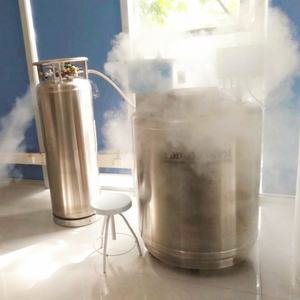 Tanques criogénicos LN2 de bajo costo de almacenamiento, contenedor de nitrógeno líquido de inseminación Artificial de 1800L de 1/2" - Product Image 5