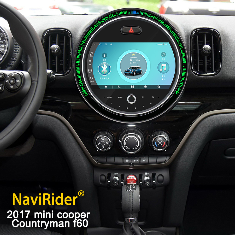 Protezione In Vetro Temperato 9H Per Schermo Navigatore Mini Countryman 2017-2020 – Pellicola Trasparente Antigraffio E Oleorepellente Con Auto-adsorbimento