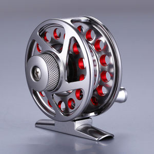 KEWOTE Carrete <span class=keywords><strong>de</strong></span> Pesca con Mosca Súper Duro, Rueda <span class=keywords><strong>de</strong></span> Línea <span class=keywords><strong>de</strong></span> Pescado <span class=keywords><strong>de</strong></span> Metal Unidireccional, Cojinete con Freno Tipo Disco, Herramienta <span class=keywords><strong>de</strong></span> Pesca, - Product Image 2