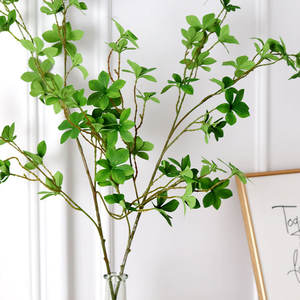 Plante artificielle japonaise suspendue type cloche 70cm 80cm 110cm, fleur en soie, décoration intérieure au sol, feuillage haute simulation, verdure artificielle - Product Image 1