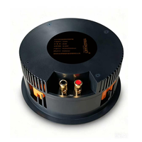 YZ566 Altavoz de Techo Pasivo de 2 Vías de 6.5 Pulgadas y 8 Ohmios, Sin Marco, Sellado, con Tweeter de Cinta AMT, 40W/80W, Altavoz de Techo HiFi