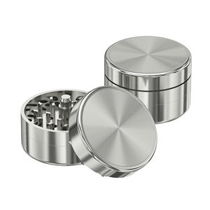 Vagränder Großhandel <span class=keywords><strong>Sharp</strong></span> <span class=keywords><strong>Stone</strong></span> Strong Magnet New Commercial Edelstahl 3 Teile Große Kammer Metall lager Kräuter mühle - Product Image 2