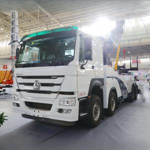 2022 30T 40T 6x4 8x4 SINO scorrevole piattaforma Wrecker traino relitto HOWO camion con gru - Product Image 2