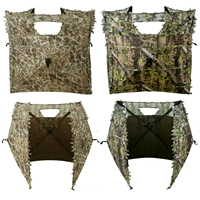Clôture de camouflage extérieure pour la chasse aux oiseaux aquatiques, installation facile, pour usage tactique, fournitures de chasse au lapin, au cerf et aux oiseaux aquatiques