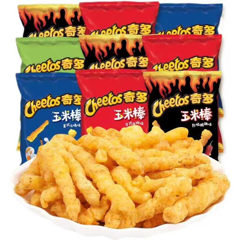 Prix de gros offre spéciale de collations exotiques croustilles croustilles chips de pomme de terre chips takis bâtonnets de collation 90g