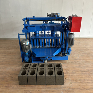 Loại tiết kiệm lao động áp dụng công nghệ tạo hình áp suất cao bán tự động thủy lực tự động đi Bộ máy làm gạch - Product Image 5