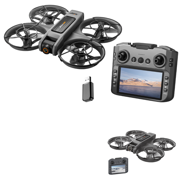 Hot S156 Intelligent Obstacle Avoidance Light Control Micro Drone Control Distance RC Beginner Drones for Kids