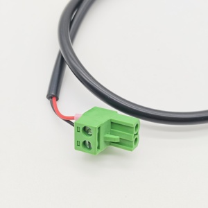 Arnés de Cableado Personalizado de 2 Pines JST a Bloque de Terminales Enchufable OEM para Control Industrial y Seguridad - Product Image 3