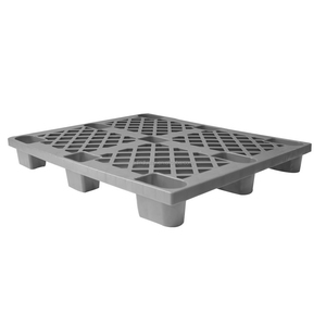 Nestable Disposable Export Nine Feet Skids Recycled Black HDPE PP <strong>Plastic</strong> Pallet 1200*1000mm 1200x1000mm 120x100cm 1200*1000cm - Product Image 2