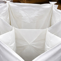 Sacs Big Bag Super Sacks Jumbo Fibc en PP de 1 à 2 Tonnes (1000 kg) avec Baffle, Sac Ton Stretché pour Vente