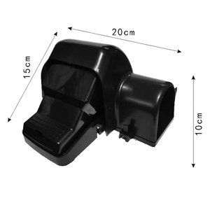Trampa para ratas de plástico reutilizable y duradera, diseño seguro, dispositivo para atrapar ratones en interiores para uso doméstico, venta al por mayor - Product Image 1