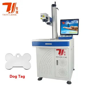 Máquina de marcação a laser co2 para cachorros, 15w, 30w, 50w e 100w