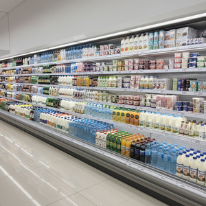 Réfrigérateur de supermarché à plusieurs niveaux, vitrine réfrigérée à température unique, congélateur ouvert - Product Image 3