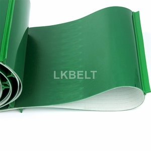 Kılavuzlu Dayanıklı PVC Konveyör Bant Aşınmaya Dayanıklı Endüstriyel Bant Kolay Temizlenir - Product Image 2