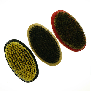 Spazzola per <span class=keywords><strong>barba</strong></span> e baffi ZOSO da uomo, nuovo stile, setole morbide, manico curvo in legno, ZS-BB-048 - Product Image 6