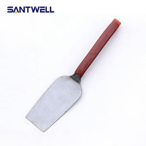 Truelle en acier déformé monobloc |   Outil de maçonnerie double/simple face pour la pose de briques et le plâtrage - Product Image 2