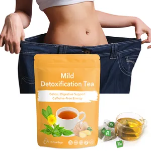 La figura di disintossicazione OEM che modella il tè curva il tè al sapore di erbe con una leggera gestione quotidiana del peso del tè disintossicante - Product Image 1