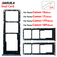 Vente en gros Plateau pour carte Sim pour Tecno Camon 20 Pro 19 Neo 18 P 18 Premier 17P 17 16 Porte-carte Sim Pièces de rechange pour téléphone Remises en gros
