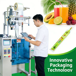 آلة تعبئة وجيلي عصير الثلج السائل الأوتوماتيكية وماكينات تعبئة وتعبئة مشروبات المصاصة للشركات الصغيرة - Product Image 1
