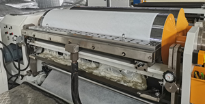 <span class=keywords><strong>EVA</strong></span> Hotmelt-Klebe beschichtung maschine für Schuh material Vlies Ping Pong Sheet Hot Melt Toe Puff Coater mit Extruder - Product Image 4