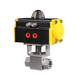 Válvula de Bola Neumática de Doble Acción COVNA HK56-G de 1/4 Pulgada y 2 Vías, Roscada, de Acero Inoxidable 304, para Pedidos Urgentes - Product Image 2